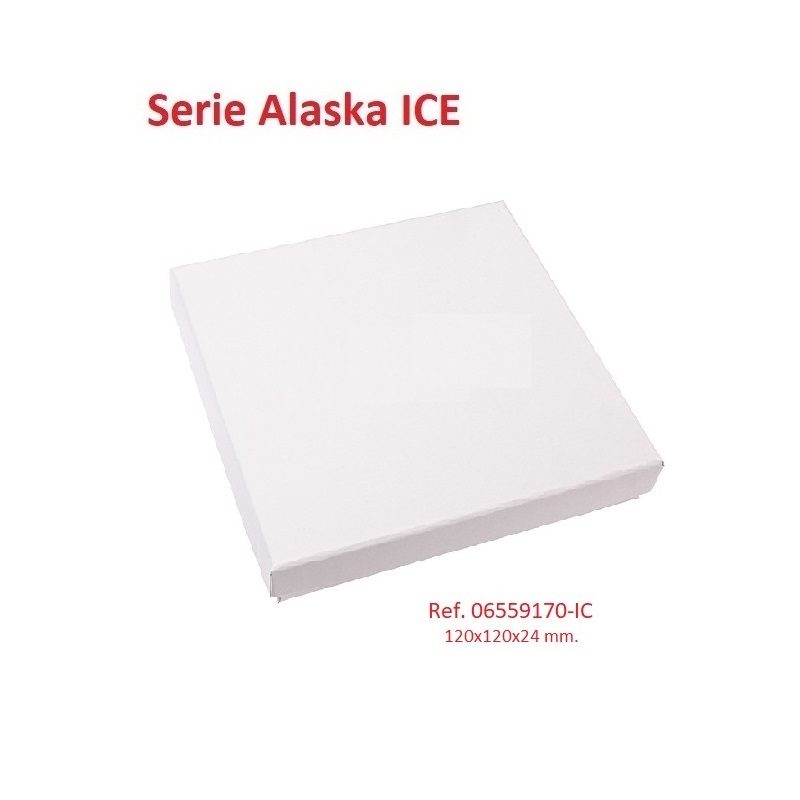 Alaska ICE tarjeta 120x120x24 mm.